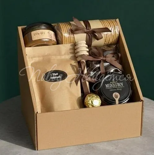 Корпоративные Новогодние подарки Сладкий новогодний подарок №1