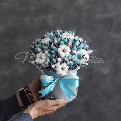 СухоЦветы Букет Голубая дымка