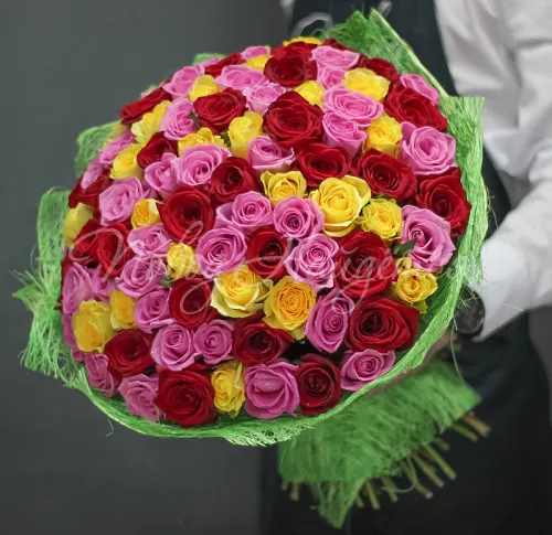 101 роза Букет Танец звезд