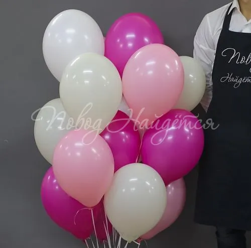 Обычные шары, облака из шаров Облако шаров"Розовая нежность"