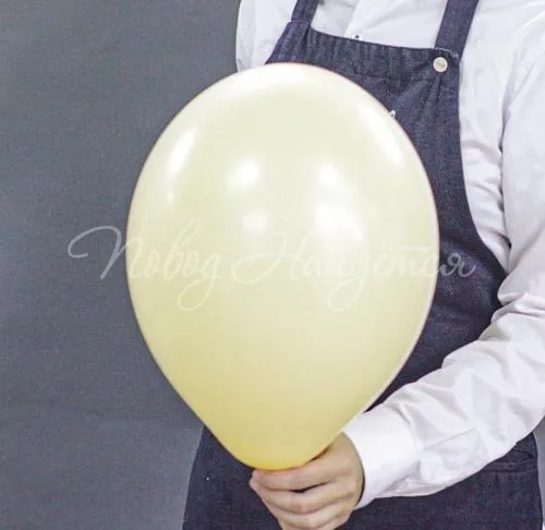 Обычные шары, облака из шаров Песочный, 30 см