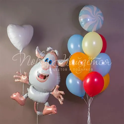 Обычные шары, облака из шаров Облако шаров "Буба"