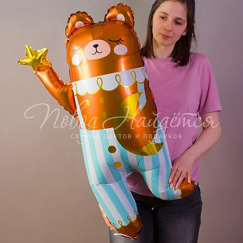 Фигуры большие Мишка и звёздочка