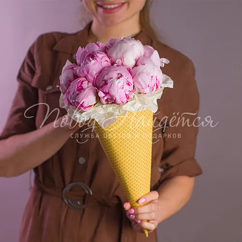 Цветы Букет Букет Мороженое