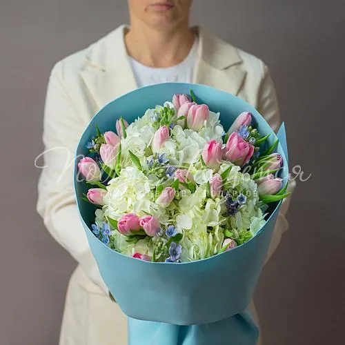 ТЮЛЬПАНЫ Букет Первоцвет