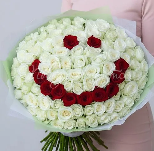 101 роза Букет Отличное настроение