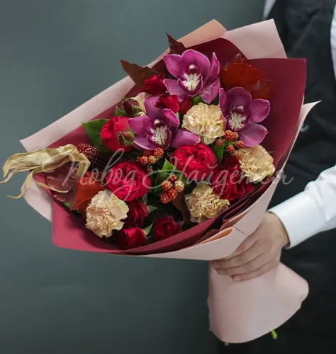 ОСЕНЬ Букет Багряный закат