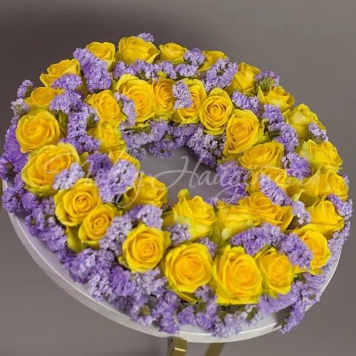 Траурные композиции Букет Траурная композиция №14