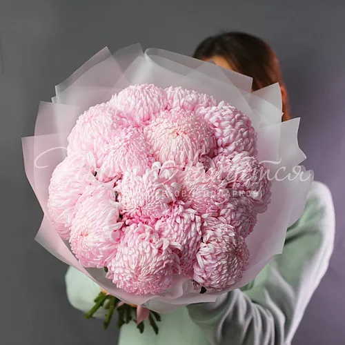 Букет с ХРИЗАНТЕМОЙ Букет Искренняя любовь