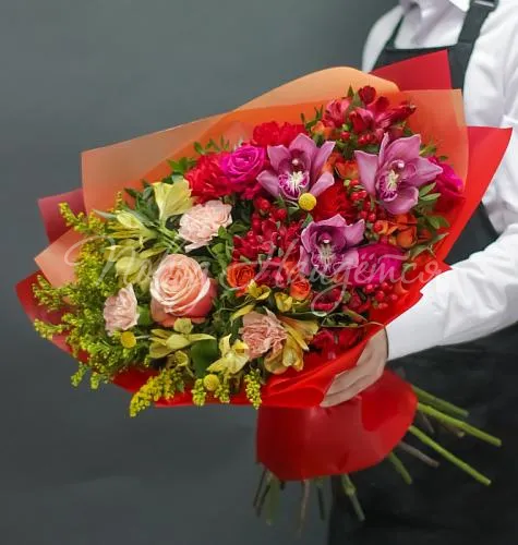 ОСЕНЬ Букет Яркая палитра