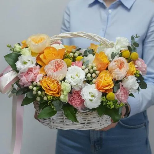 Пионовидные розы Букет Женское счастье