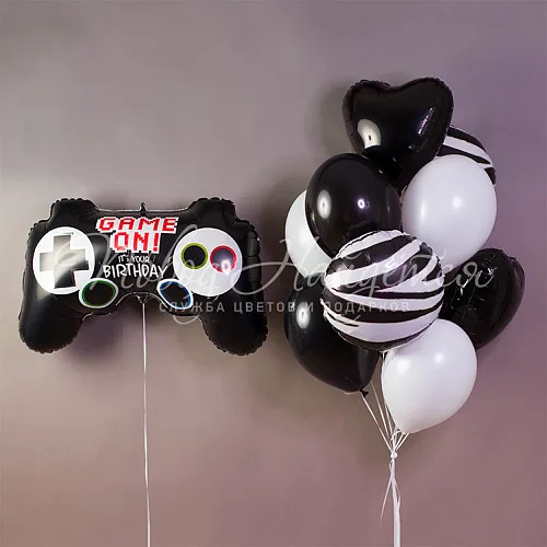 Обычные шары, облака из шаров Облако шаров "Геймпад"