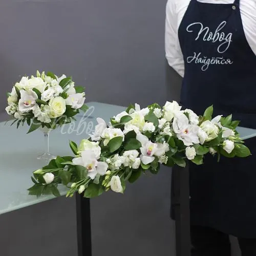 Свадебные композиции Цветочная композиция Комбо 001