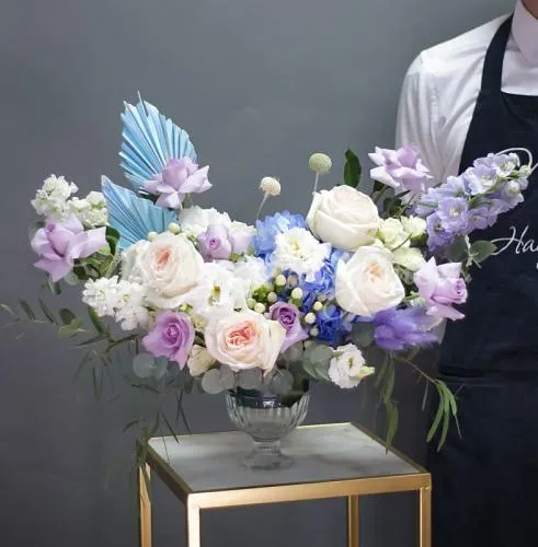 Настольные композиции Цветочная композиция Звонкий соловей