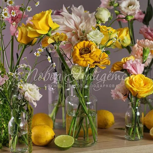 Композиции Цветочная композиция Цветочное оформление 003