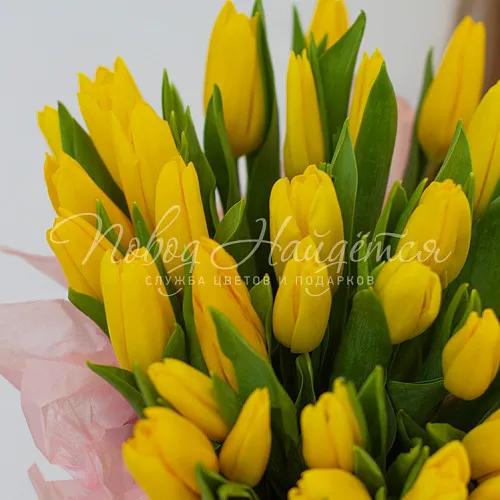 Моно Тюльпаны Букет Солнечная улыбка