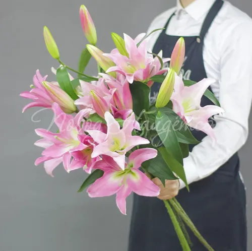 ЛИЛИИ Букет Нежная вуаль