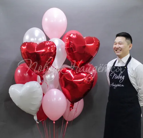 Подарки Облако шаров "Теплая встреча"