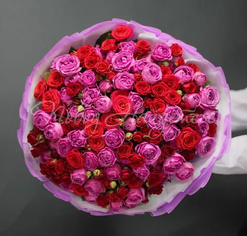 51 роза Букет Обаяние