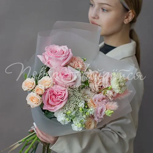 Цветы Букет Дитя снега