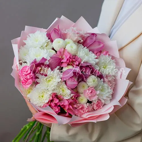 Букет с ОРХИДЕЯМИ Букет Прекрасная ночь