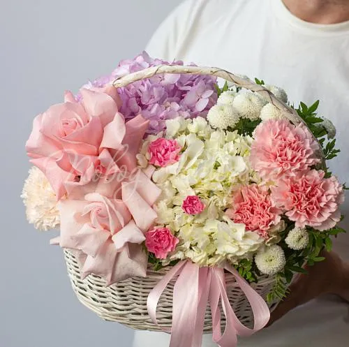 ХРИЗАНТЕМЫ Букет Сливочный щербет