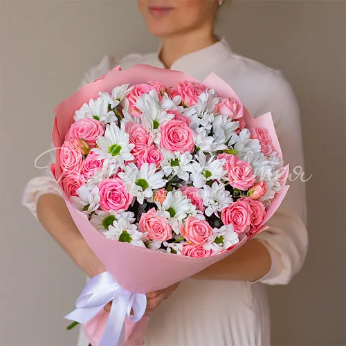 ХРИЗАНТЕМЫ Букет Оливия