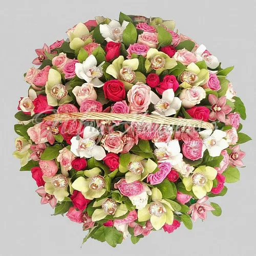 Корзины с орхидеями Корзина Вечер в Париже