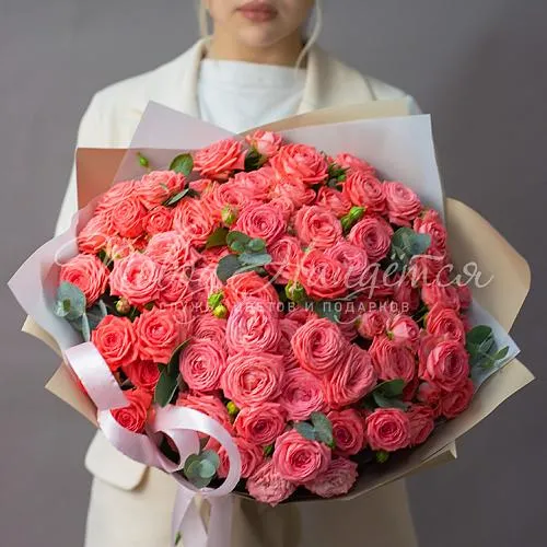 Пионовидные розы Букет Изящество