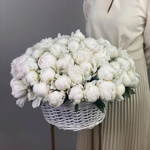 ПИОНЫ Букет Воздушное путешествие