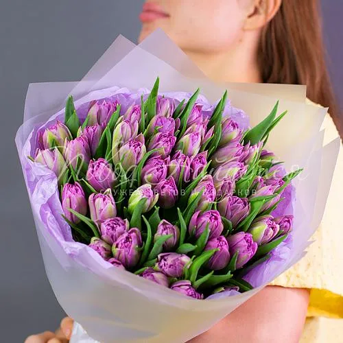 ТЮЛЬПАНЫ Букет Теплые сумерки