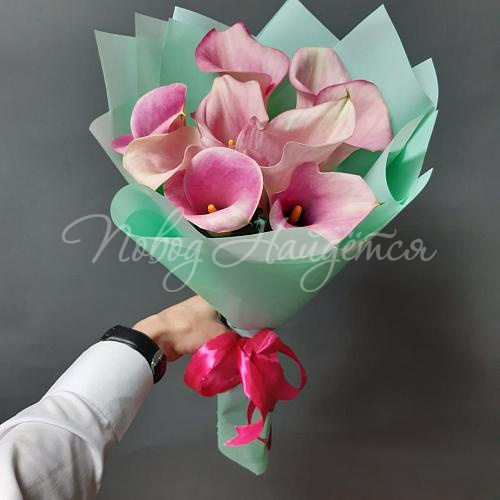 КАЛЛЫ Букет Мятная прохлада