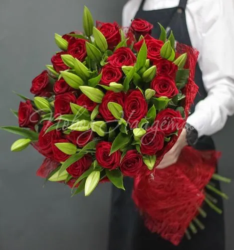 РОЗЫ Букет Тайм Сквер