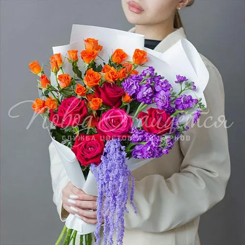 Цветы Букет Весенний ветер