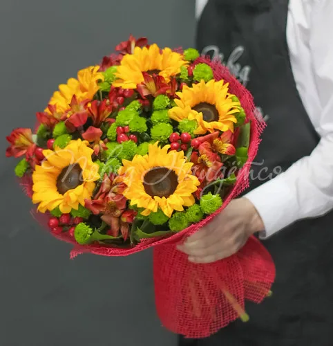 Цветы Букет Июньские деньки