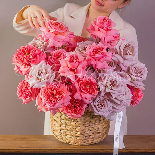 Розы Букет Нежное сновидение