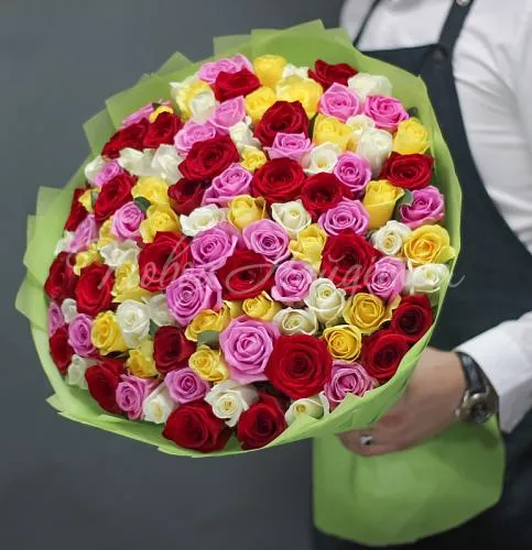 101 роза Букет Эмоция СУПЕР!
