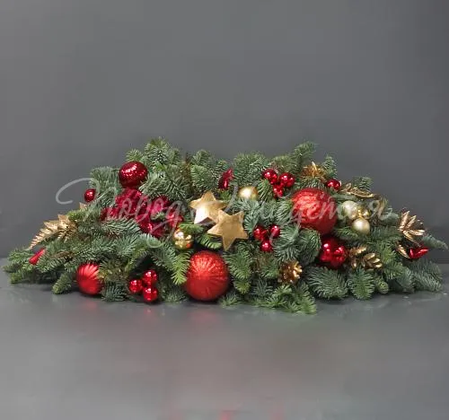 Новогодние композиции Цветочная композиция Аленький цветочек