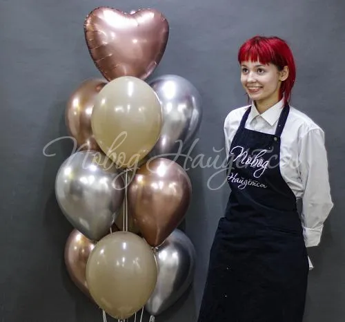 Шары Шары Облако шаров "Драгоценный кактус"