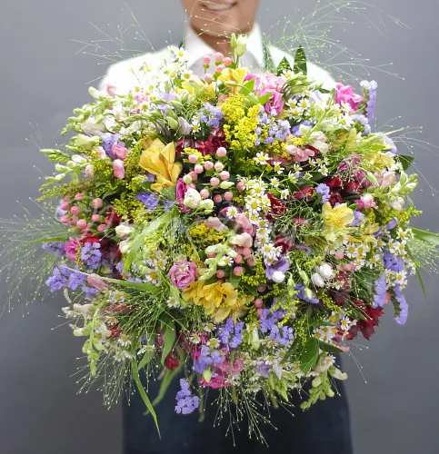 РОМАШКИ Букет Июльское утро