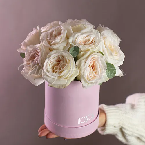 Пионовидные розы Букет Крылья Ангела