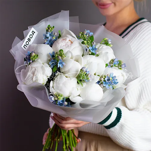 ПИОНЫ Букет Нежное царство