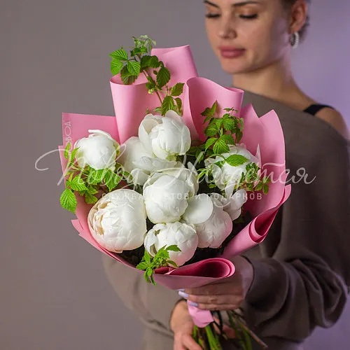 Букеты Букет Белые ранетки