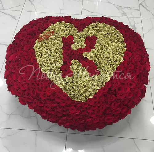 501 роза Букет Мелодия любви