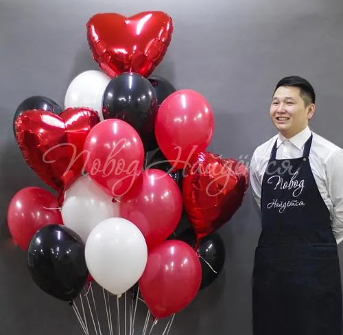 Подарки Облако шаров "День любви"