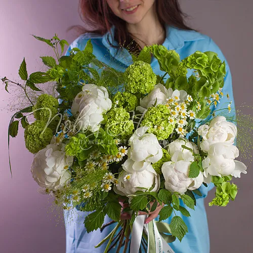 Цветы Букет Полёт журавля