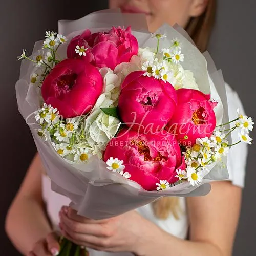 ПИОНЫ Букет Летние закаты