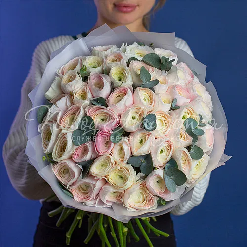 РАНУНКУЛЮСЫ Букет Утренняя свежесть