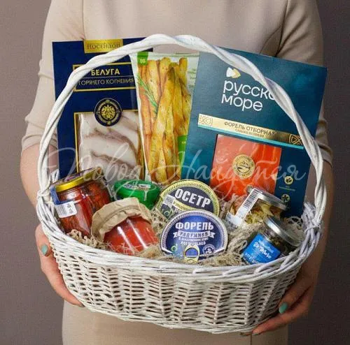 Подарочные корзины Рыбная карта