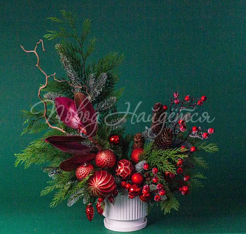 Новый год Сказочный снеговик